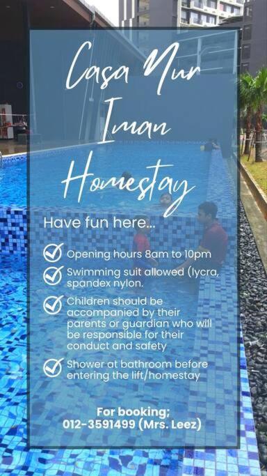 Homestay Casa Nur Iman @Adelia Kajang Exteriör bild