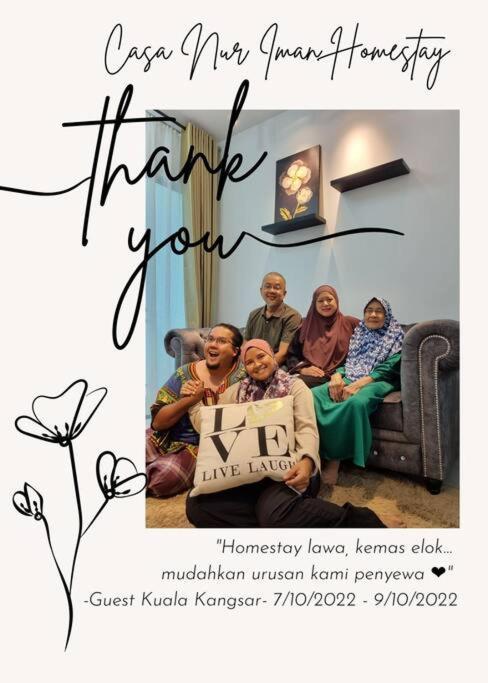 Homestay Casa Nur Iman @Adelia Kajang Exteriör bild